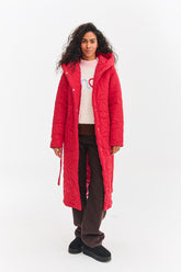 Anabelle Vintage Roses Quilted Coat